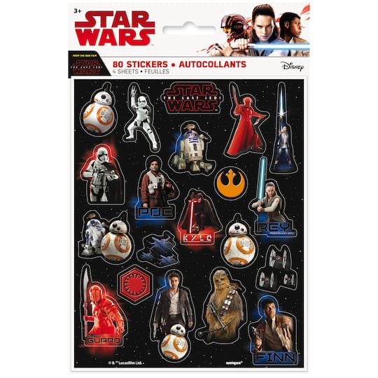 Star Wars Sticker Sheets, 4ct By Lucas Films | Michaels®